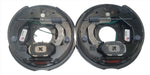 2 x DEXTER 3500# Trailer Axle Brake kit 10"x2.25" Electric Backing plate Complete (23-26 + 23-27)