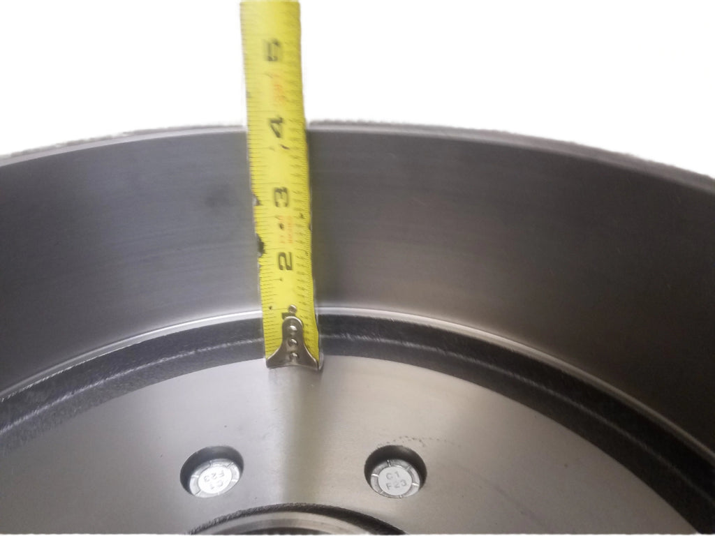 Hub Drum, 7.2K - 8K Narrow, 8 x 6.5, 9/16" Stud, 02475 Bearing, Replaces Dexter 7.2K, 7.5K, D80N, 8-393, With Bearings, Seals, and Oil Caps (99-86580-393-916-KIT)