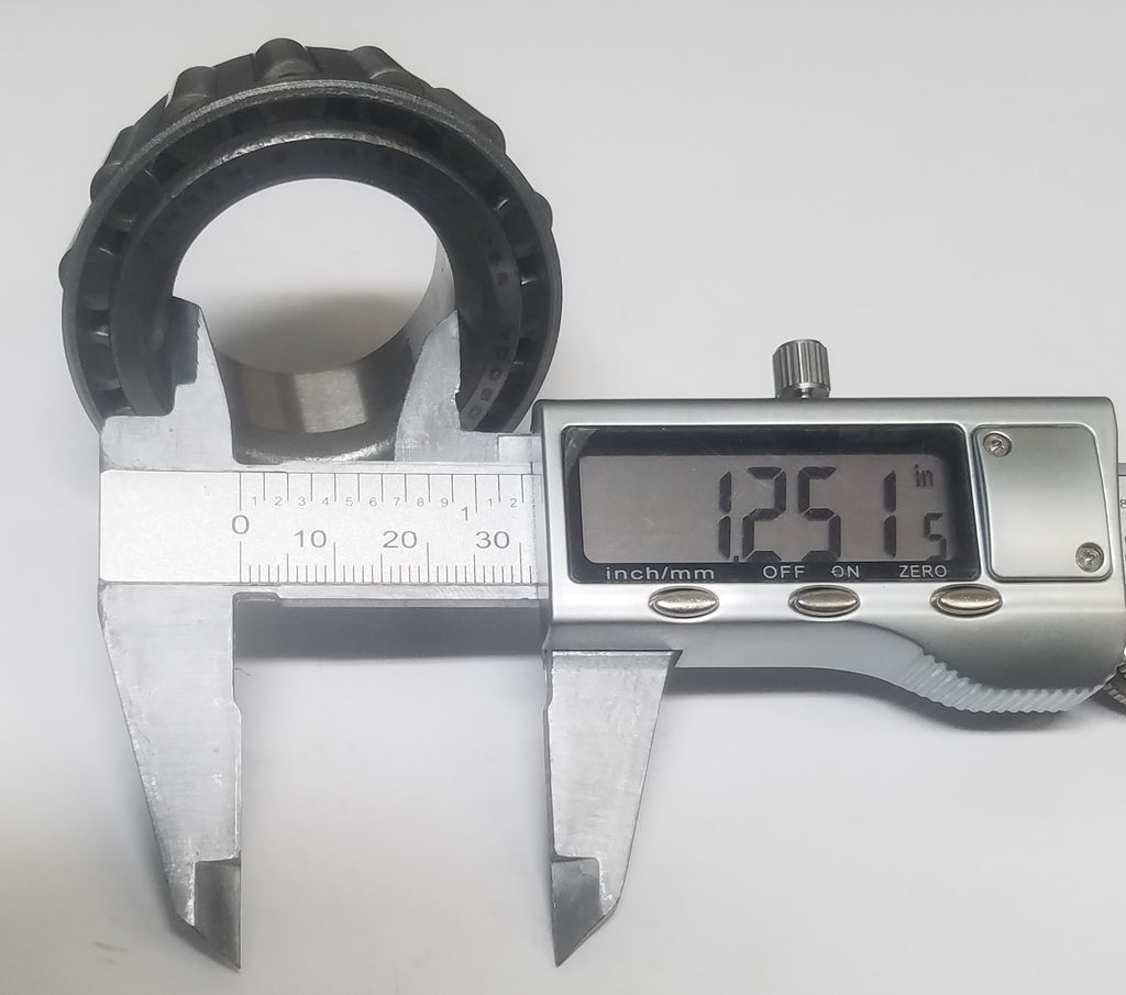 Timken Bearing, 1.25" ID, Fits 15245-T (15123-T)