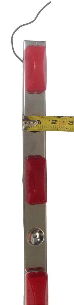 Jammy 15" Self-rounding 3 Incandescent Light Bar w/ Metal Base (J-573-3SR)