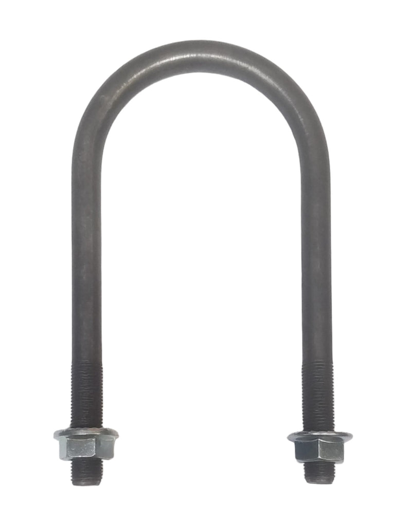 3" Wide Round U Bolt 6-1/2" Long 5200 6000 7000# Trailer Axle Axel Leaf Spring (UB-R301-KIT)