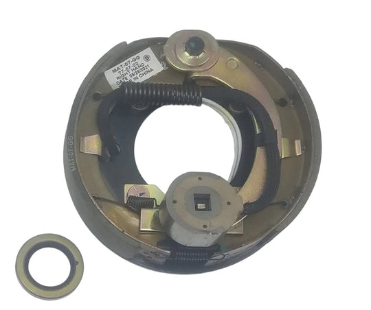 7" Right Side Electric Backing Plate and Seal For 2000# Axles Replaces Dexter 23-48 (7EBRH-SEAL-125)