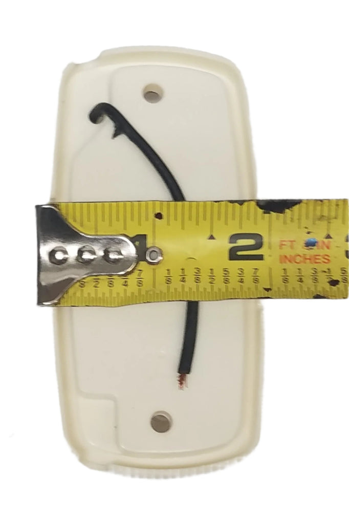 Clear White Bulls eye 2x4 Light INCADESCENT J-323-C Truck Trailer Camper RV Cargo Compartment (J-325-C)