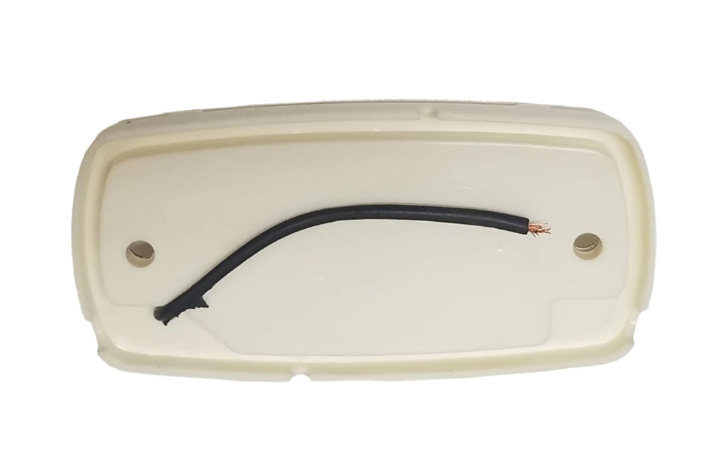 Clear White Bulls eye 2x4 Light INCADESCENT J-323-C Truck Trailer Camper RV Cargo Compartment (J-325-C)