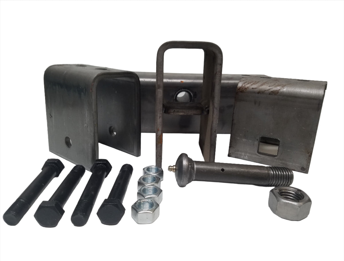 Tandem Axle 2" Slipper Hanger Kit with Greaseable Equalizer Bolts (BAK-1)