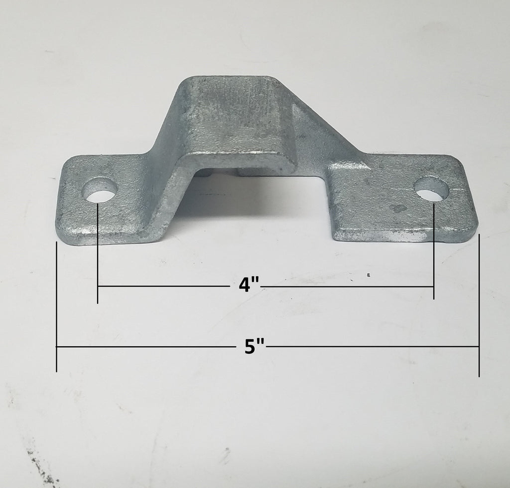 Top Latch Trailer Door Cam Bar Keeper Lock Bolt On Zinc Plated (158-202)