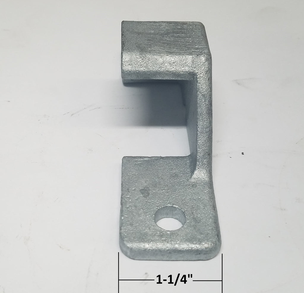 Top Latch Trailer Door Cam Bar Keeper Lock Bolt On Zinc Plated (158-202)