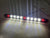 TecNiq 15" LED Red ID Bar White Load Lamp Combo Light Smoke Tint Lens Truck Trailer Toy Hauler (T14-RT00-1)