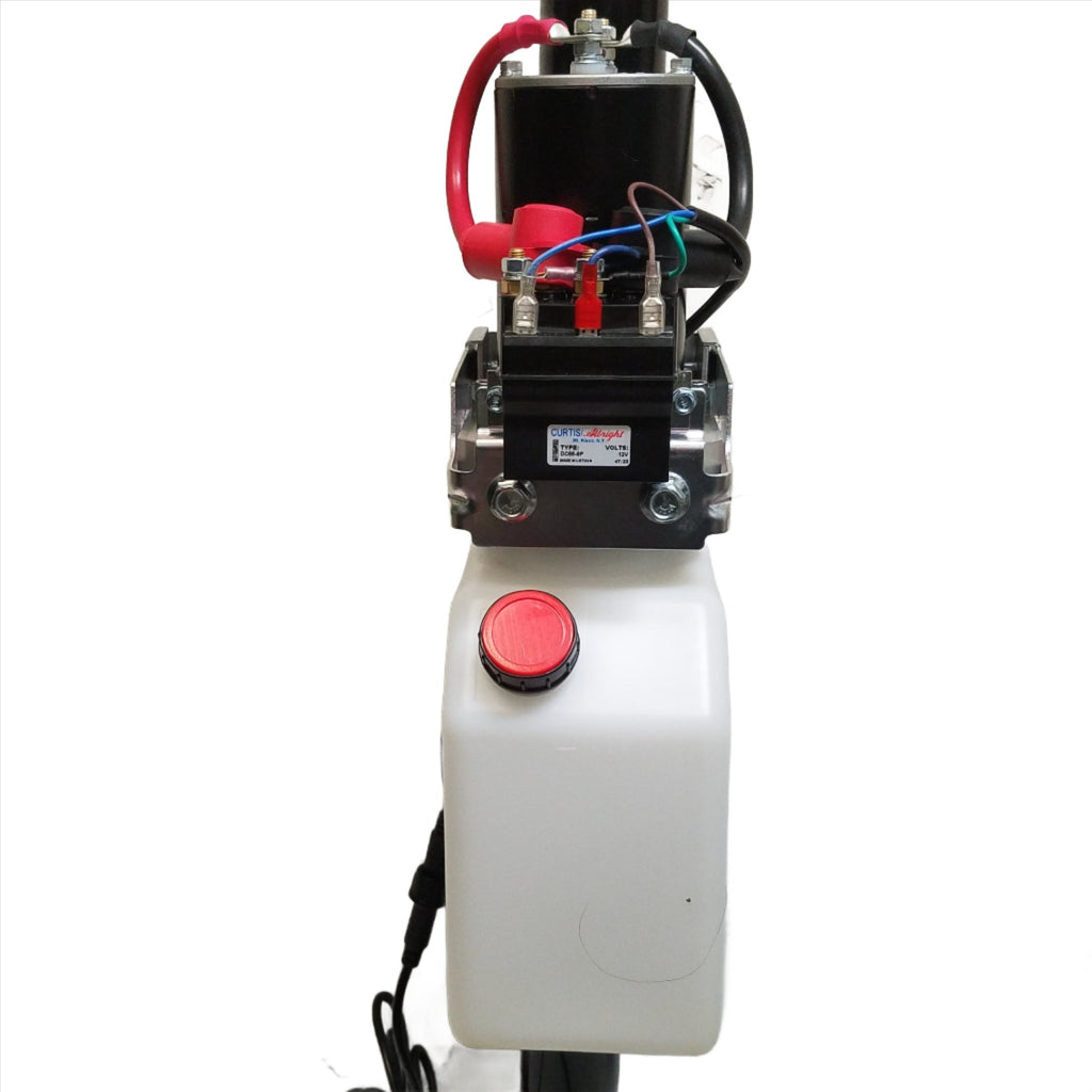 Stillwell 7k Tradesman Hydraulic A-Frame Trailer Jack w/Hoses and Pump (SJ003B1DEVQ)