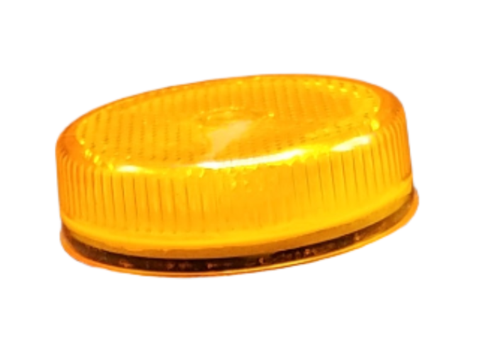 (MC-57AB-KIT) Marker Optronics 2-1/2" Round Amber Incandescent Marker Light Recess Mount