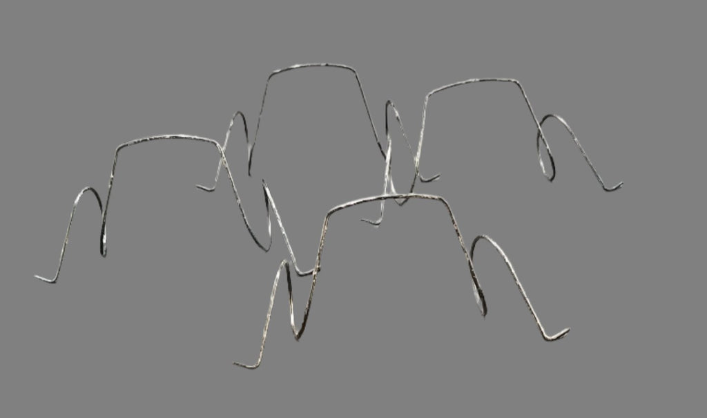 4 X Spring, Anti-rattle, for 10K 12K caliper FOR DISC BRAKE (046-105-00LOTOF4)