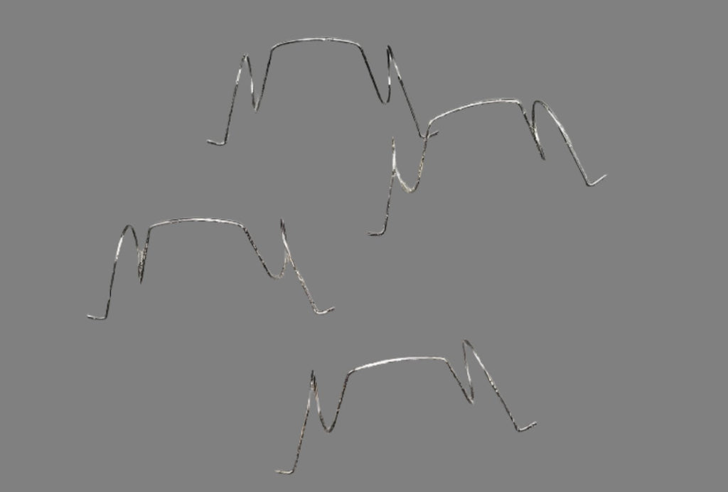 4 X Spring, Anti-rattle, for 10K 12K caliper FOR DISC BRAKE (046-105-00LOTOF4)