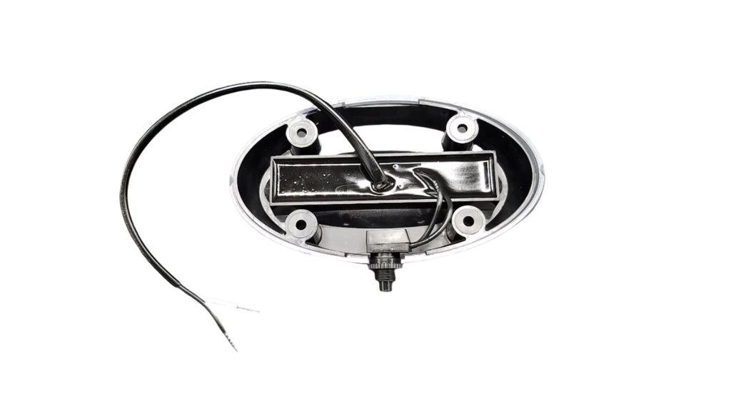 Interior Light, TecNiq, Surface Mount, Oval, Black Base, On/Off Switch, Natural White, 6 LEDs, 4.75" x 2.75" x 1.125" (E16-LBS0-1)