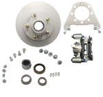 Hub Rotor 3,500 LB Trailer Axle Disc Brake Replacement or Conversion Kit (77-3.5KI-RTR-102-KIT)