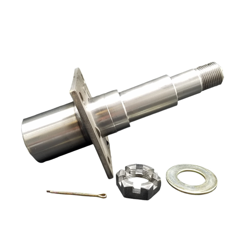 SIX — EZ-Lube #84 Spindles with 2.00" Base Fits 3500 lb Axles (SP-20084FZ-X6)