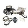 Two- 5 x 4.5 Replacement Idler Hub Spindle Kit w/BRAKE FLG Trailer Axle 3500# 84 (STUB-84FZ-545-H-X2)