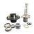 Two- 5 x 4.5 Replacement Idler Hub Spindle Kit w/BRAKE FLG Trailer Axle 3500# 84 (STUB-84FZ-545-H-X2)