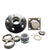 Two- 5 x 4.5 Replacement Idler Hub Spindle Kit w/BRAKE FLG Trailer Axle 3500# 84 (STUB-84FZ-545-H-X2)