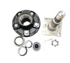 Two- 5 x 4.5 Replacement Idler Hub Spindle Kit w/BRAKE FLG Trailer Axle 3500# 84 (STUB-84FZ-545-H-X2)