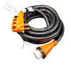 TruePower 20-2020 30' 50 Amp RV Power Cord with Twist Lock Locking Connector (6/3+8/1) (20-2020)