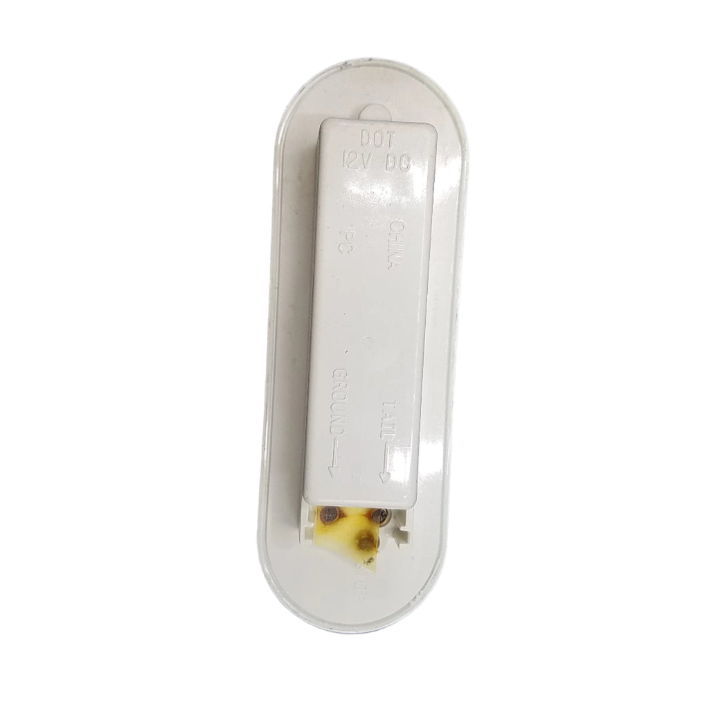 Jammy 6" Oval AMBER Incandescent Stop Turn Tail Light (J-60-A)