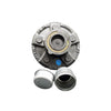 Pre-Greased Idler Hub Kit, 3.5K, 5 x 4.5, 1/2" Stud, Includes Bearings, Seal, Solid Cap, and A Grease Cap (17-110)