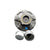 Pre-Greased Idler Hub Kit, 3.5K, 5 x 4.5, 1/2" Stud, Includes Bearings, Seal, Solid Cap, and A Grease Cap (17-110)