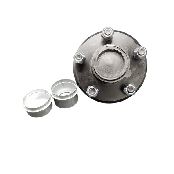 Pre-Greased Idler Hub Kit, 2K, 5 x 4.5, 1/2" Studs (17-105)