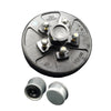 Pre-Greased 10" Hub Drum Kit, 3.5K, 5 x 4.5, 1/2" Studs (19-100)