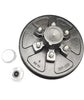 Pre-Greased 12" Hub Drum Kit, 6K, 6 x 5.5, 1/2" Studs(19-125)