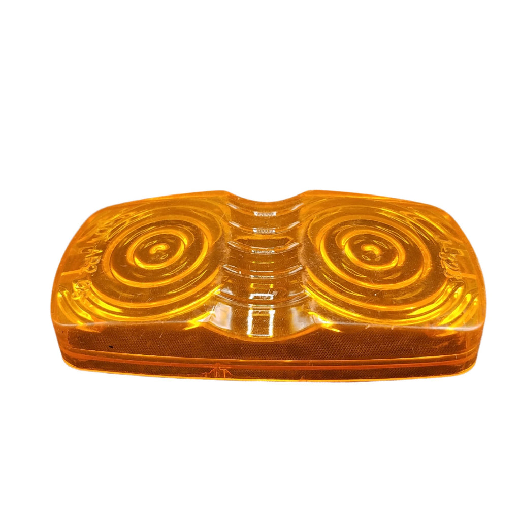 Jammy 2 x 4 Bullseye Amber Lens Only (J-323-15-A)