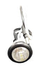 Heavy Duty Lighting 3/4" Mini WHITE w/Clear Lens Clearance Marker Light - 3 SMD (HD34003WCSMD)