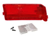 Wesbar Wrap-Around Red Replacement Lens LH Top RH Bottom Truck Trailer RV (003372)