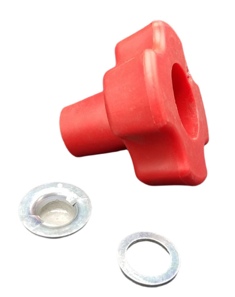 Bulldog Trailer Jack Replacement Red Knob 150, 160 And 170 Series (500246)