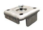 Fulton Jack Mounting Bracket  Weld-On Bolt-Thru Swivel Marine Jack Truck Trailer RV (P9012-00)