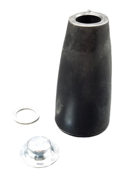 Bulldog Trailer Jack Replacement Part Black Knob Teardrop Shape Truck Trailer RV (BD500248)