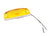 Marker Light, Clearance, Incandescent, Amber, PC-Rated, 5.81" x 1.97" Truck Trailer RV (155A)