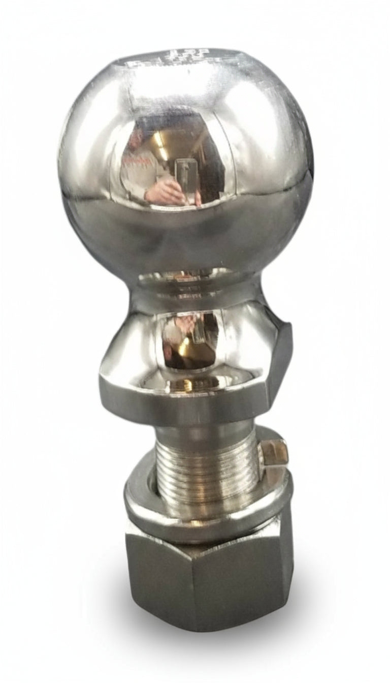 Reese STAINLESS STEEL Trailer Hitch Ball, 2 5/16 inch x 1" 6,000# SS tow (57004)