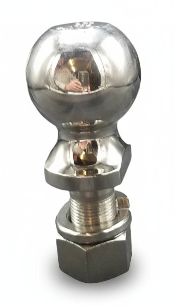 Reese STAINLESS STEEL Trailer Hitch Ball, 2 5/16 inch x 1" 6,000# SS tow (57004)