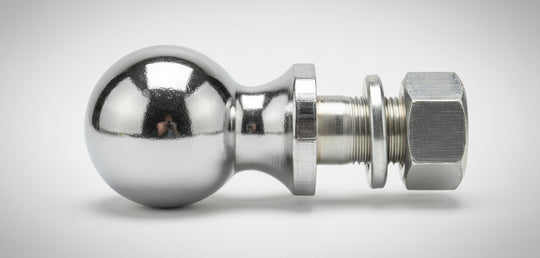 Reese STAINLESS STEEL Trailer Hitch Ball, 2 5/16 inch x 1" 6,000# SS tow (57004)