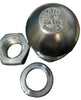 Draw Tite Hitch Ball 8000Lbs 2" 1-1/4" Shank Diameter 2-3/4" Long Fits all 2-1/2" Ball Mounts(63831)