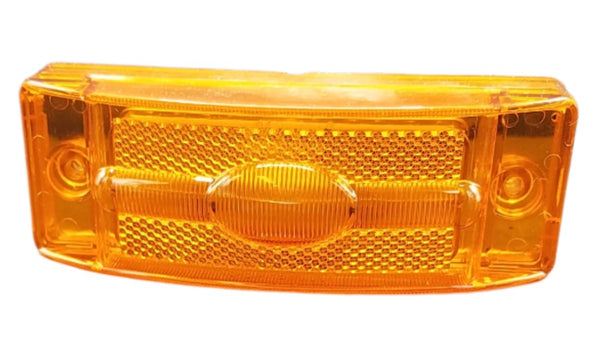 Maxxima, Clearance Marker Light, Amber, Reflector, 2" x 6", P2PC Truck Trailer RV (M20390Y)