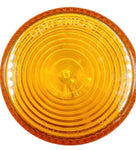 Optronics Marker/Clearance Light Amber 2" Round Sealed Waterproof Fits Various Vehicles Recess Mount (MC-53AB)