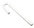 Gate Pin Candy Cane 8-1/2" Usable Length