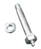 Bolt Equalizer Hex Head 0.56" x 3.4" WET Step Down End (0.50") Zinc Plated / 12N Nut / 1/2" Thick Plates / 2" Slippers / GREASEABLE (MR52HR-1)