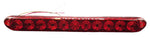 Jammy 15" Slimline ID Bar Red LED 3 Wire 3 LED Configuration Over 80" Wide Truck Trailer RV (J-5253-R3)