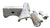 Bulldog Replacement Part 2-5/16" Wedge Latch Includes Latch Lever Ball Clamp & Hardware Heavy-Duty Trailers Durable and Reliable (BD67 0801)