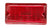 Peterson Manufacturing Replacement Red Rectangular Lens 1-1/2" x 3" Fits 126 Series Lights Durable Polycarbonate Easy Installation (126-25R)