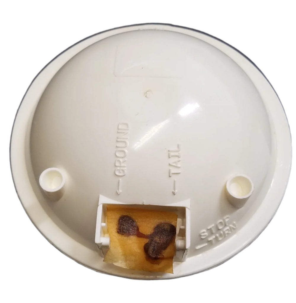 Jammy Stop/Tail/Turn 4" Round 3 Wire Plug Red 12 Diode LED (J-4512-R)