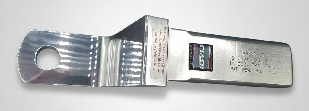 Fastway 4" Drop 3" Rise  - 1" Hole Aluminum Anti-Rattle Ball Mount (DT-BM4400)